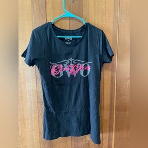 GWG Girls with Guns 1X logo pink t-shirt